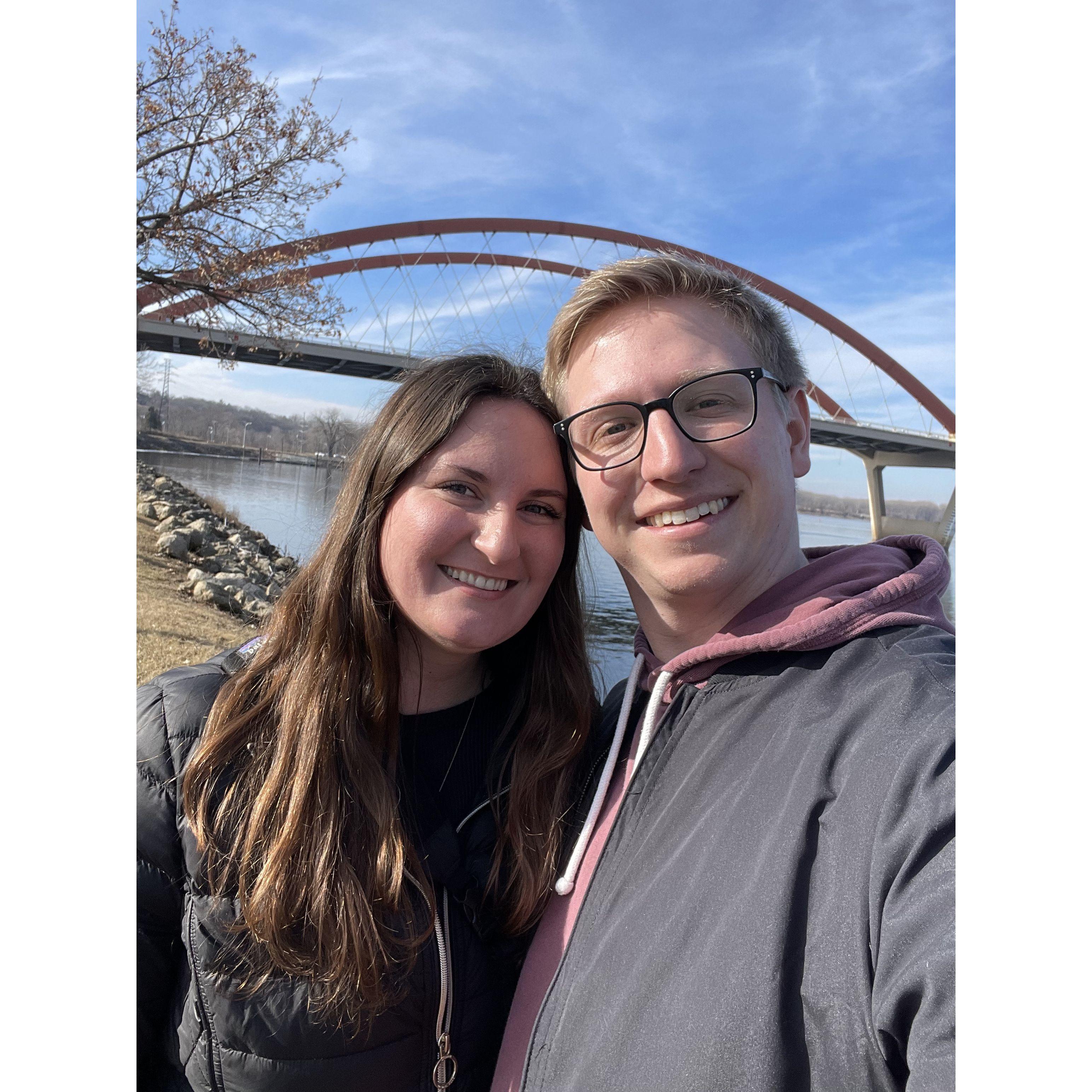 The weekend we first visited our wedding venue!