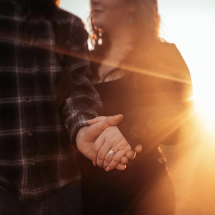 Then, on Thanksgiving in November 2023, amidst the warmth of family and the aroma of a holiday feast, Patrick surprised Sam with a heartfelt proposal, sealing our love with a promise of forever.