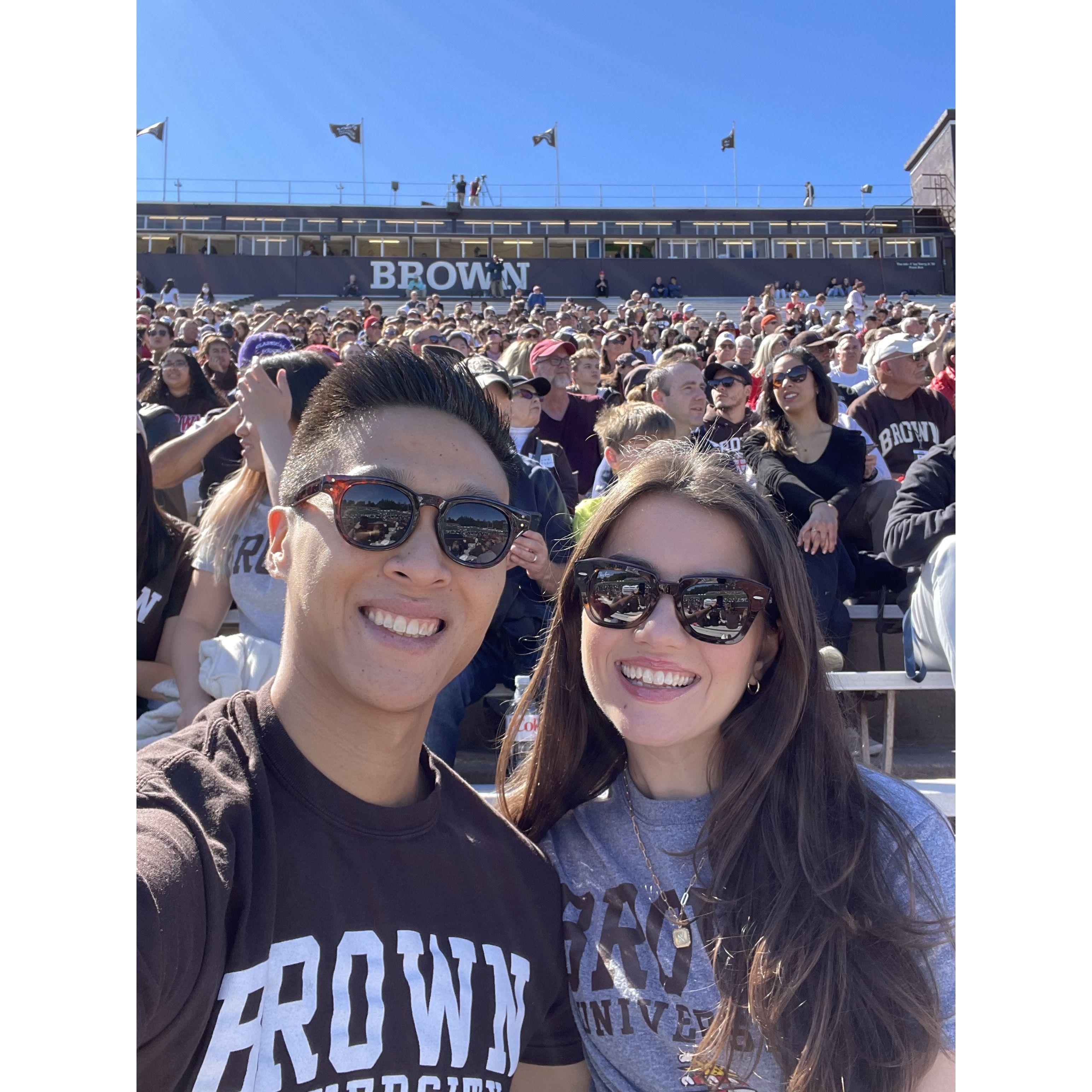 Now they're living in the same state together in Rhode Island!