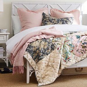 Bari Floral Patchwork Quilt
