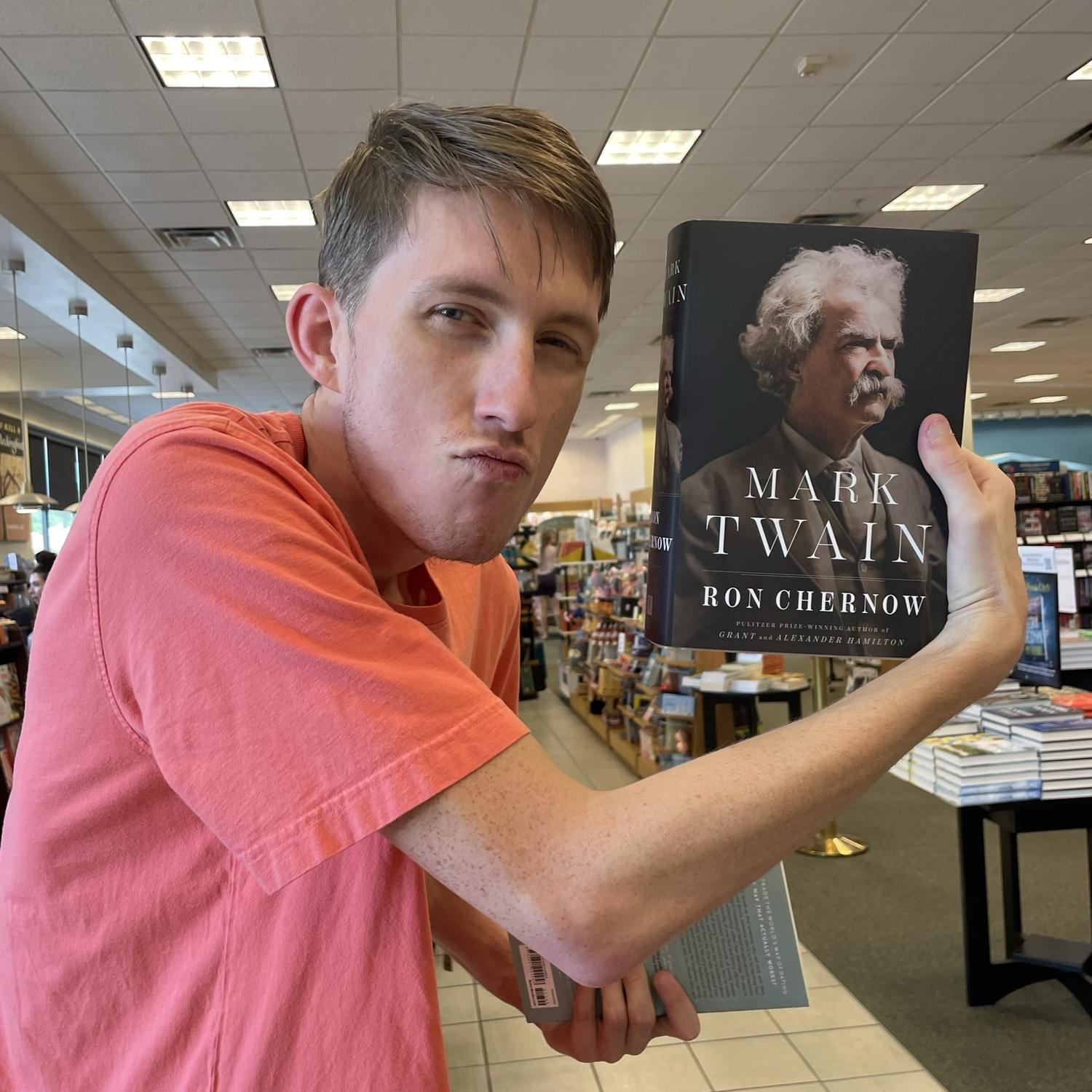 Benjamin loves to read history and biographies…maybe too much