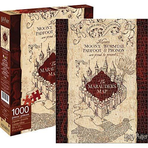Aquarius Harry Potter Marauders Map 1000 Piece Jigsaw Puzzle