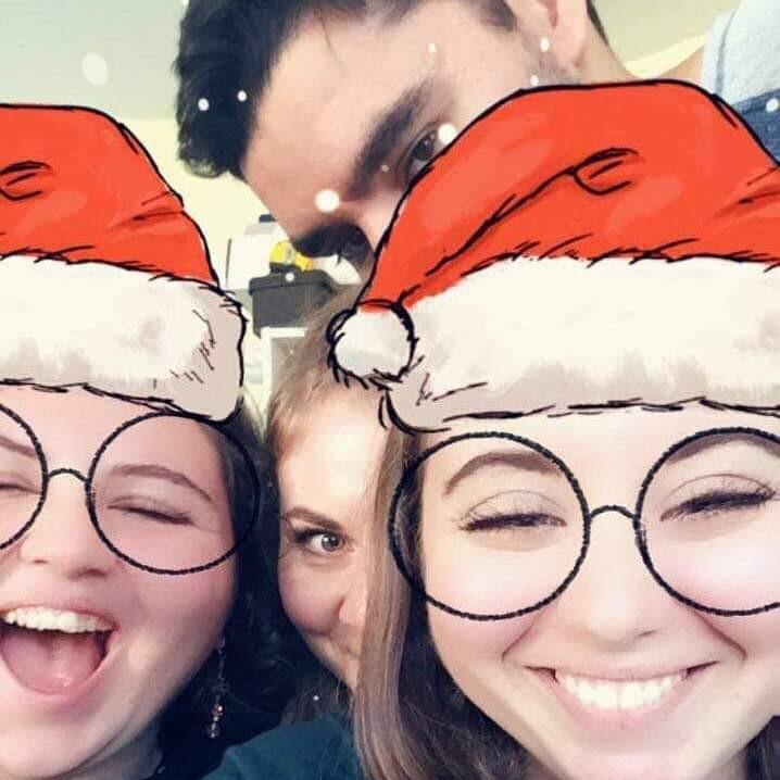 Photo bombing snapchat photos