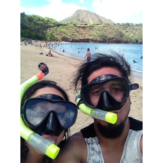 snorkeling in Oahu!