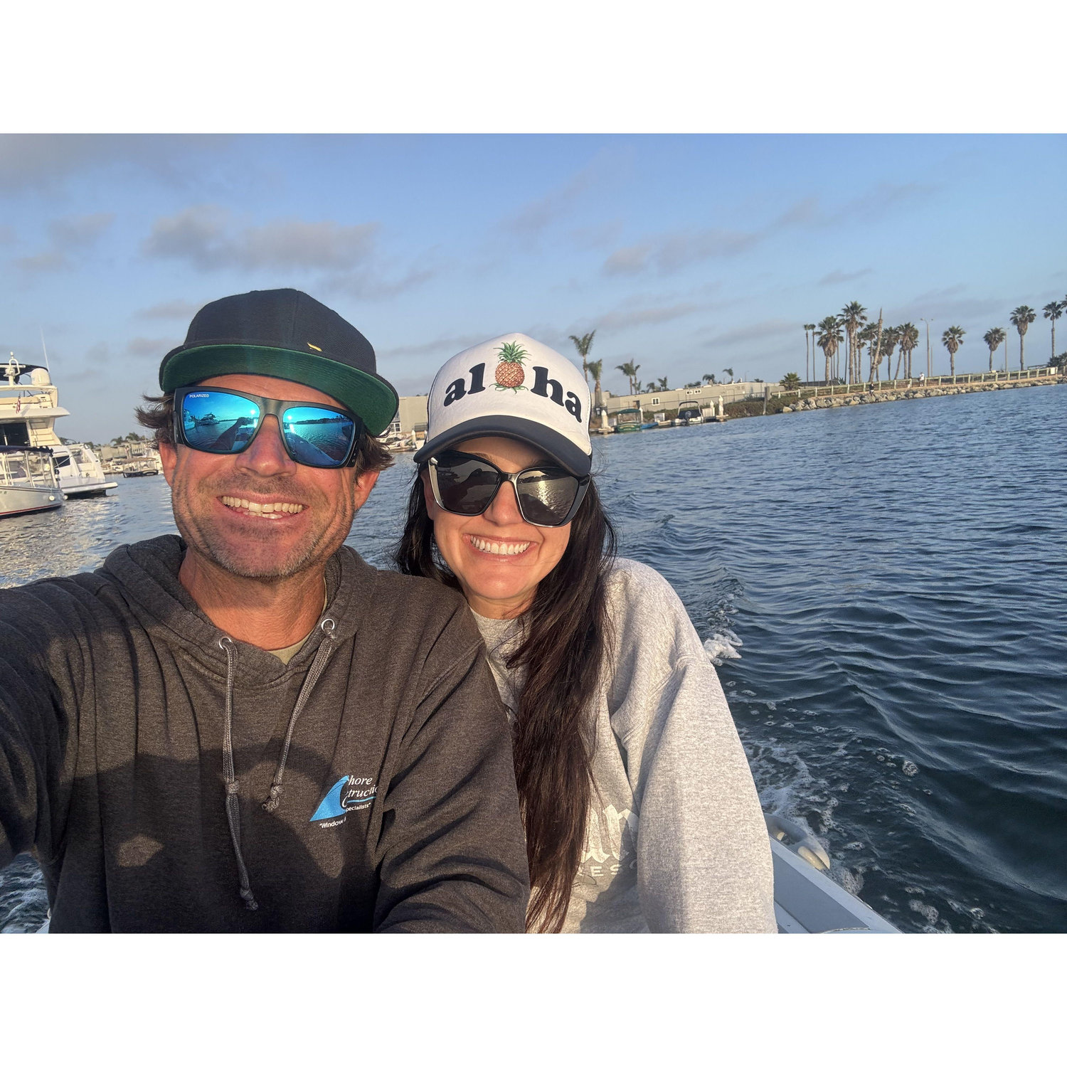 Huntington Harbour cruise.