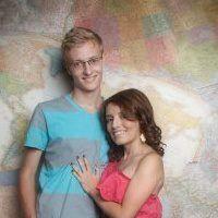 We took some senior photos together, everyone tried to talk us out of it. 2012