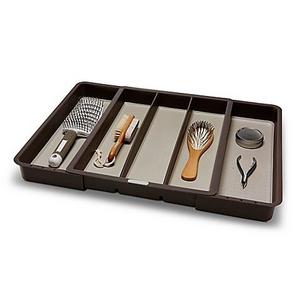 madesmart Expandable Utensil Tray in Grey