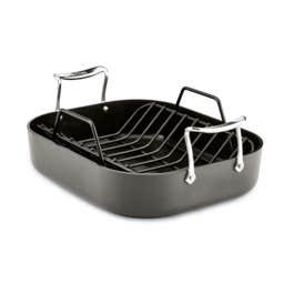 Essentials Nonstick Cookware, Small Roaster with Rack, 11 x 14 inch