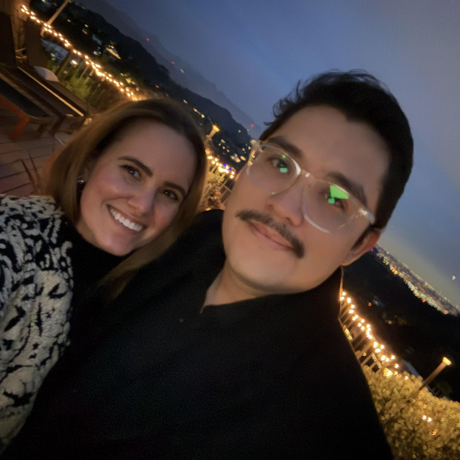 The night we got engaged