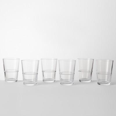 16.4oz Glass Stackable Tall Tumbler - Made By Design™