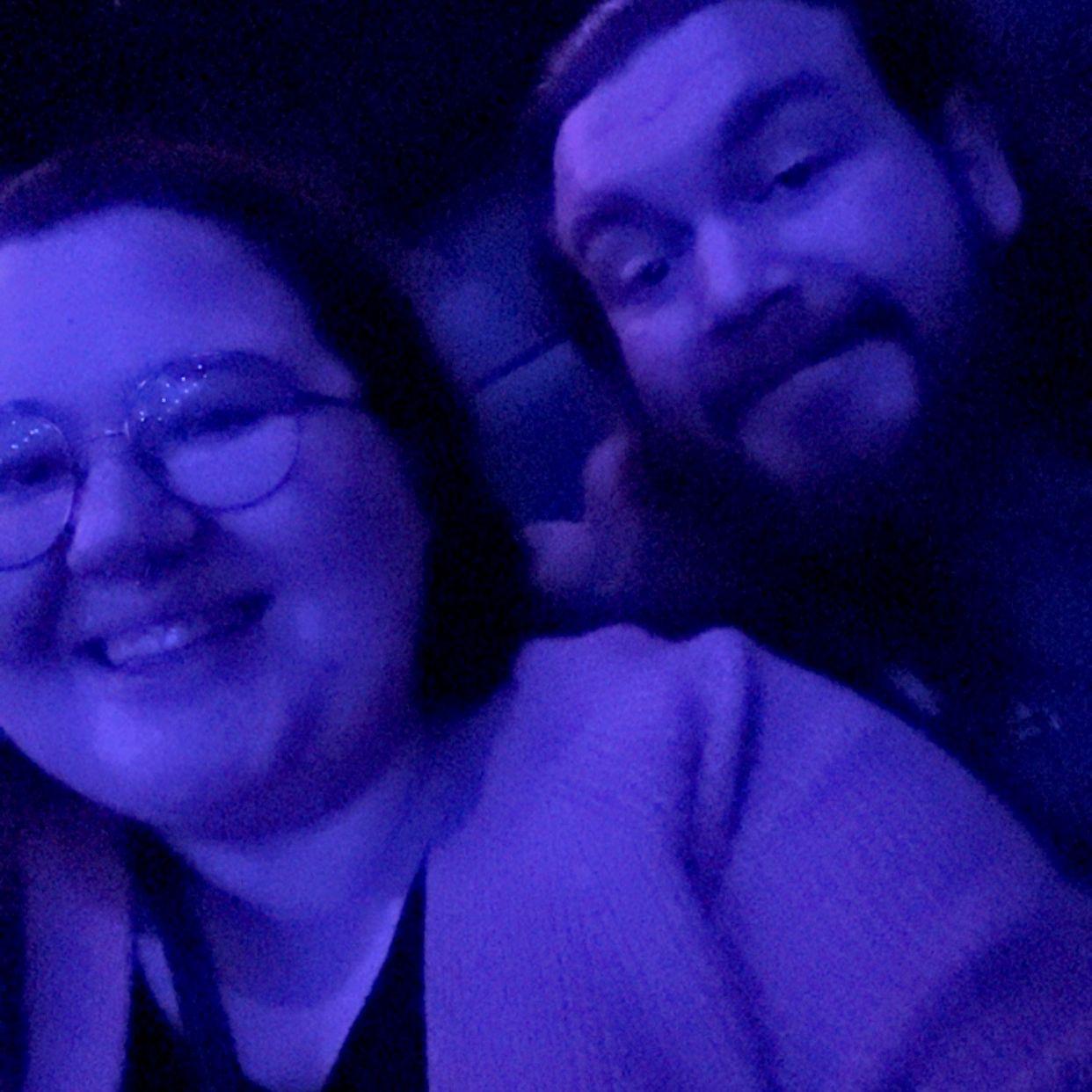Blue Man Group with the Gosselin/Bisson family
