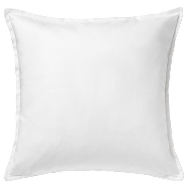 GURLI                              Cushion cover, white, 20x20 "