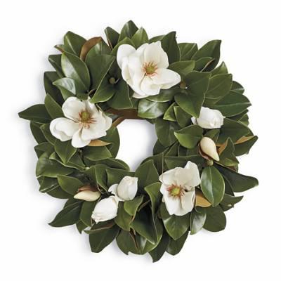 Magnolia Wreath | Frontgate