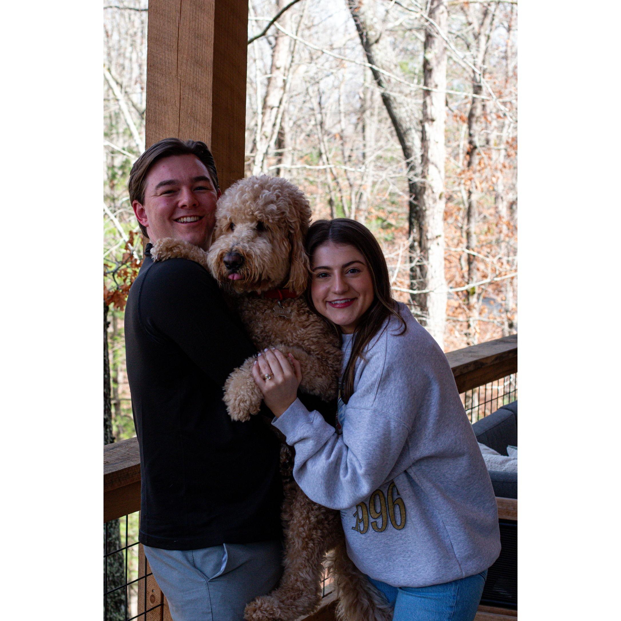 March 2024: Jackson proposes!
