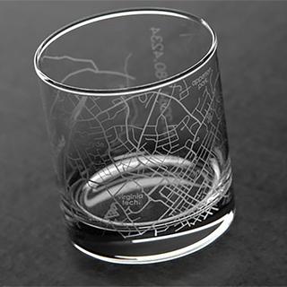 College Town Rocks Glass, Set of 2
