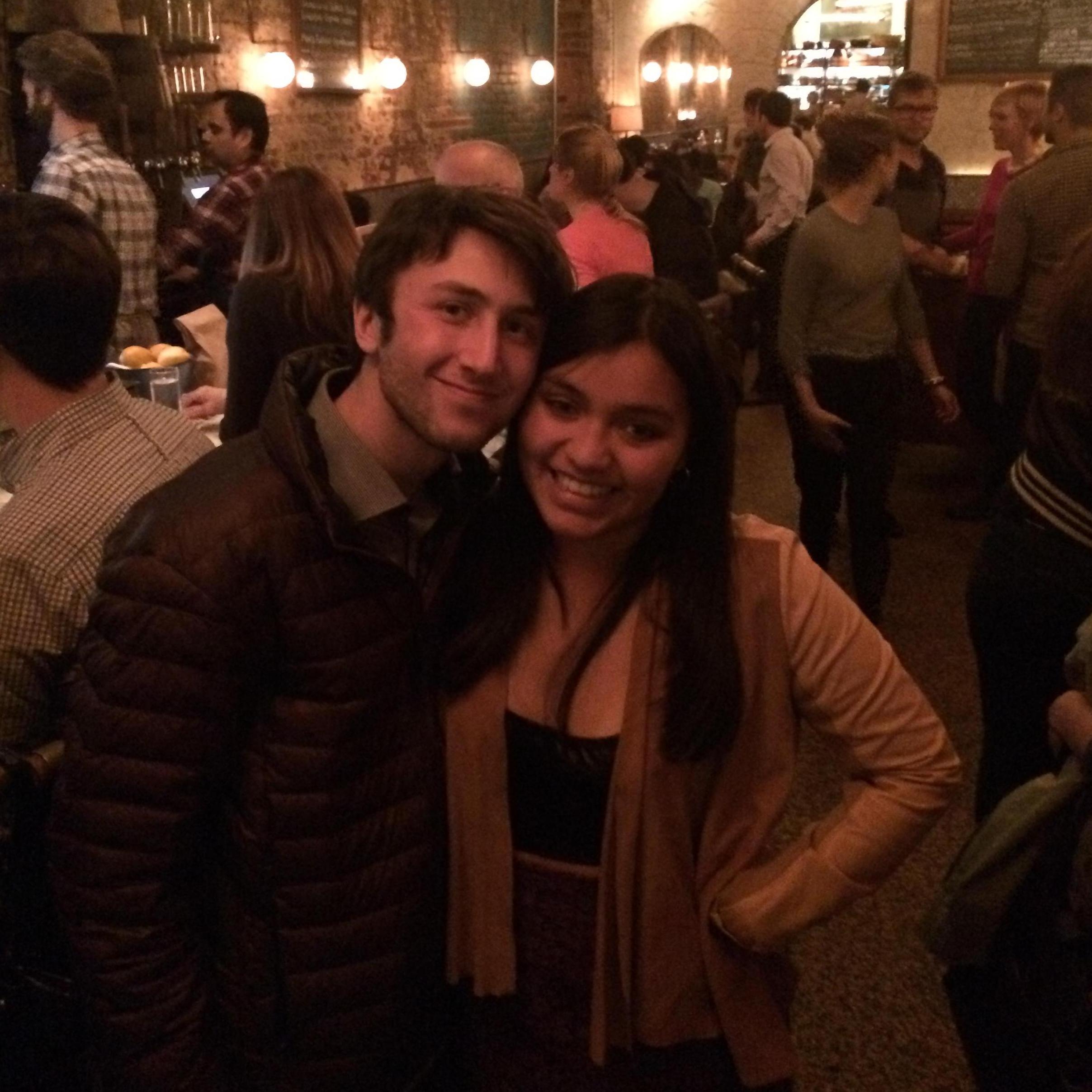 Our first anniversary April, 2014