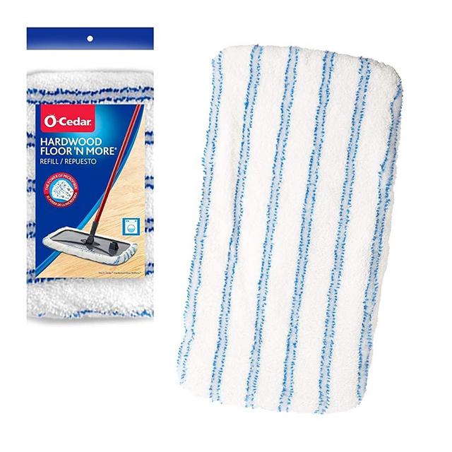 O-Cedar Hardwood Floor 'N More Microfiber Mop Refill