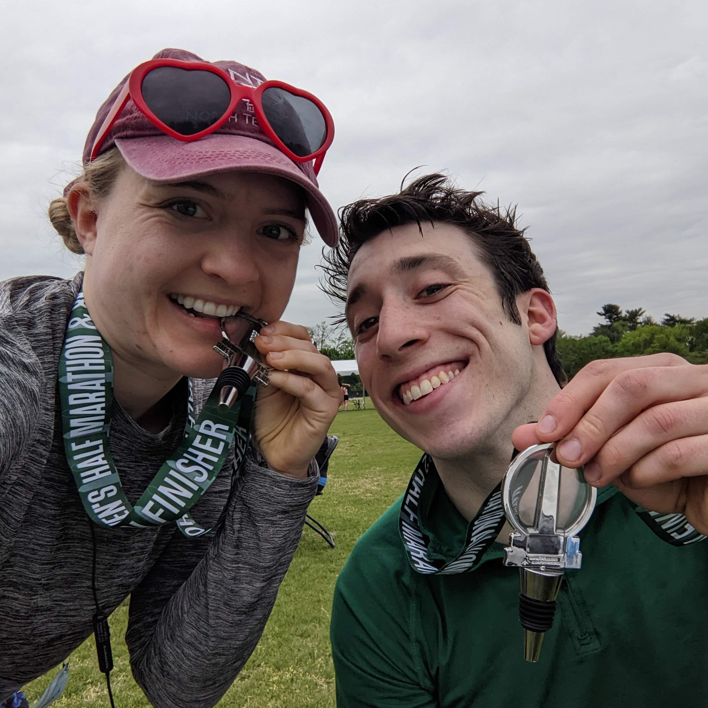 After a half marathon in May 2022!