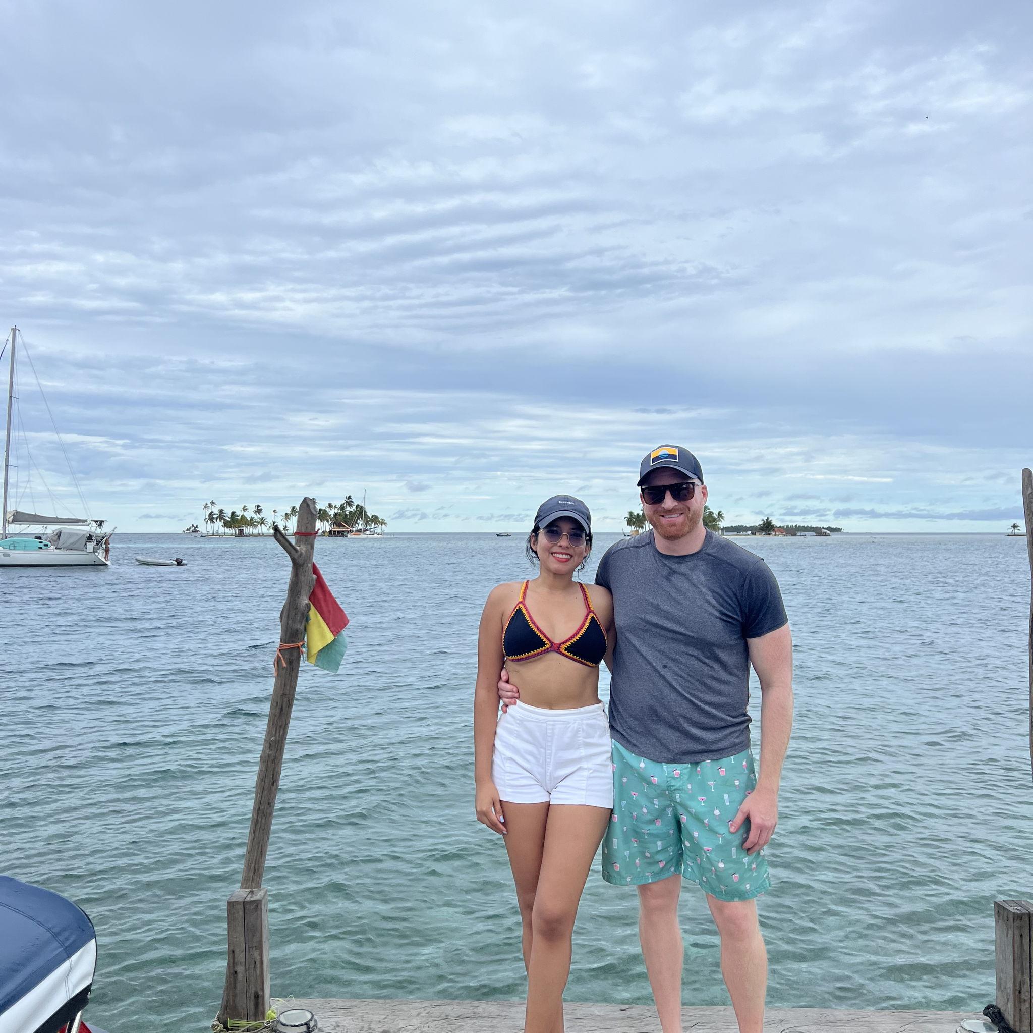 Celebrating Joe’s 40th birthday in San Blas (September 2024)