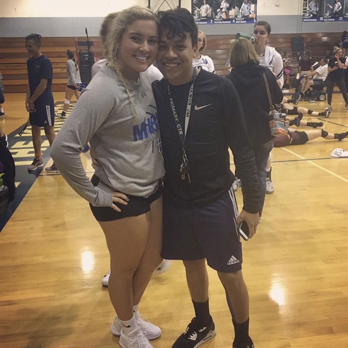 Best supporter at volleyball games