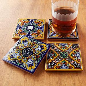 Spanish Garden Tile Coasters