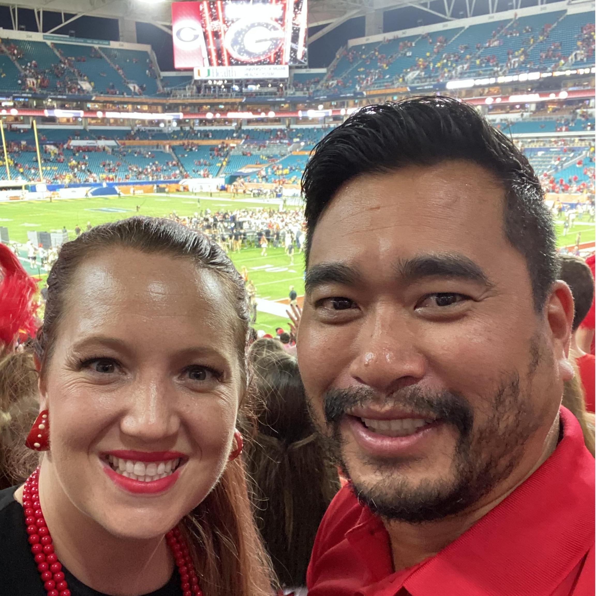 Bulldawg win over Michigan in the 2021 Orange Bowl on New Year's Eve in Miami