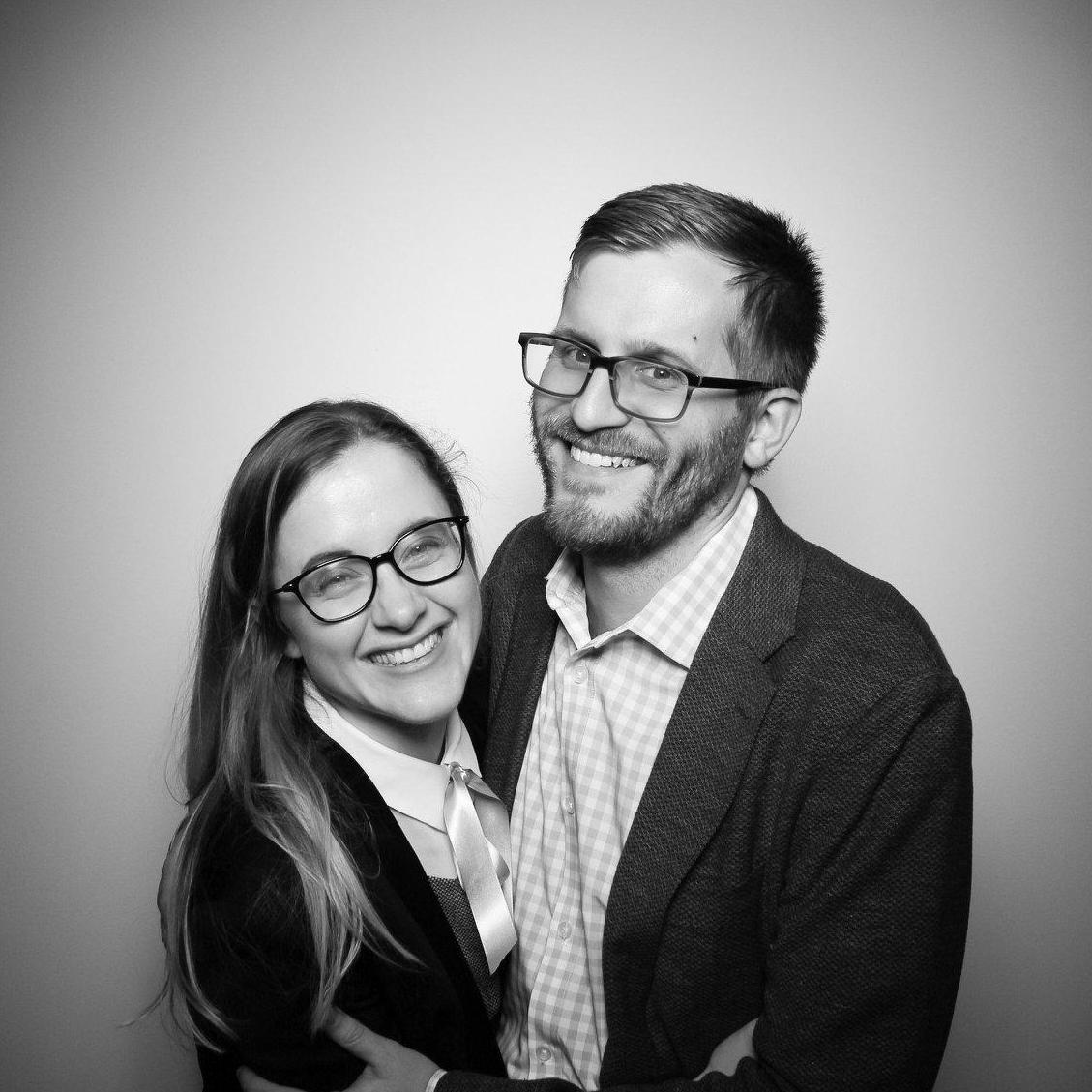 The only good picture we had ever taken together prior to our engagement shoot