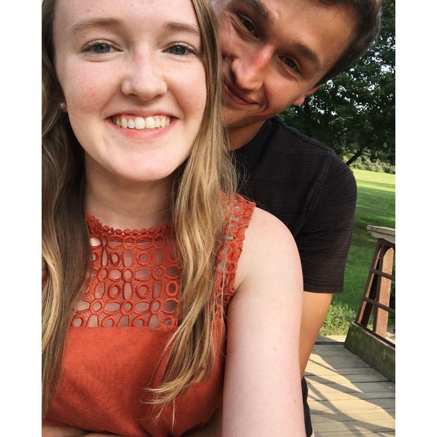 Our very first photo we took together!