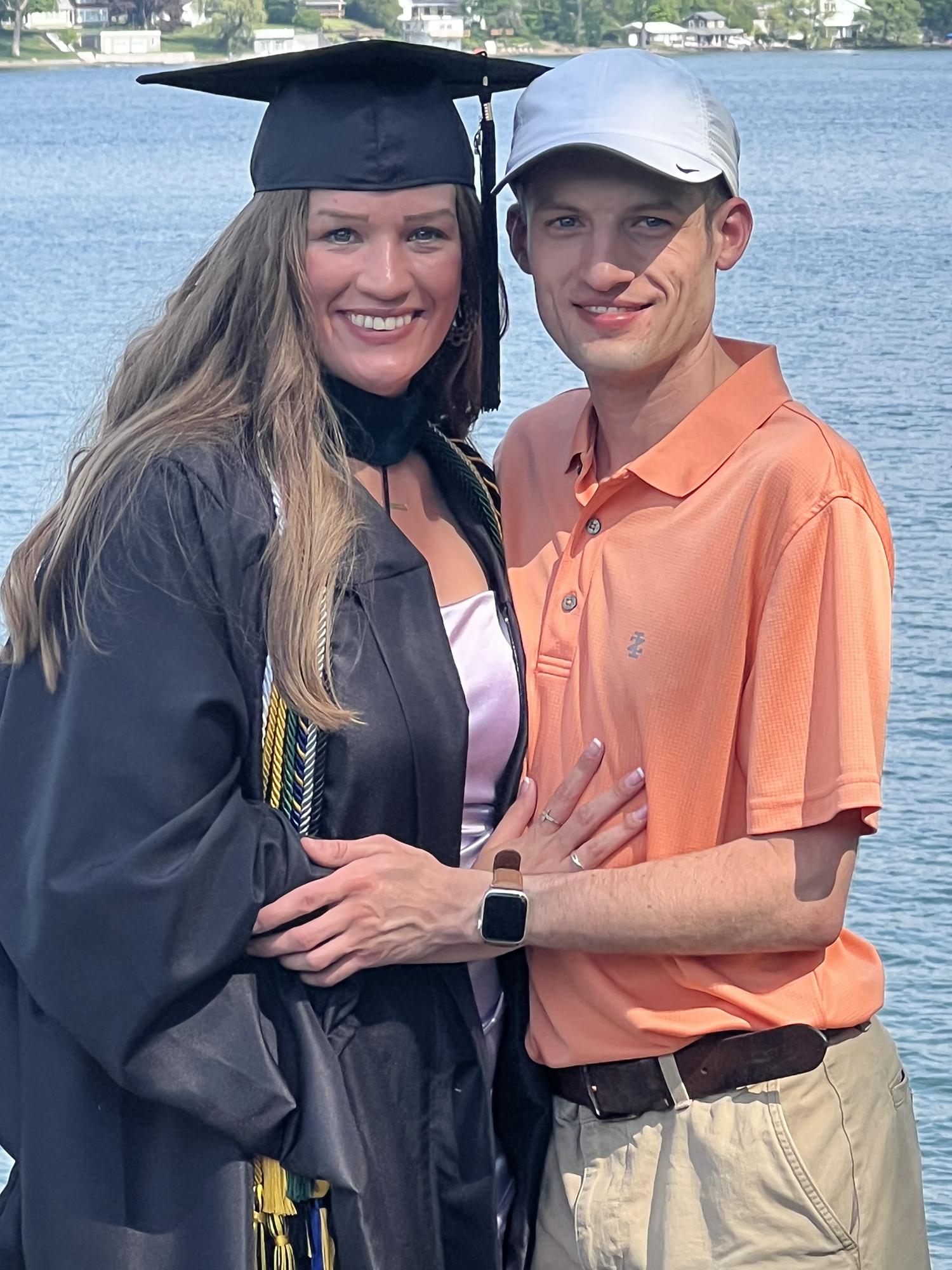Kait’s graduation from grad school!