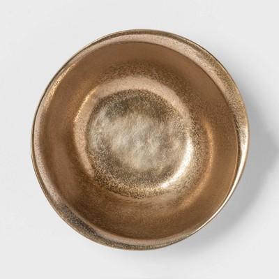 Cravings by Chrissy Teigen 10" Rough Aluminum Bowl - Gold