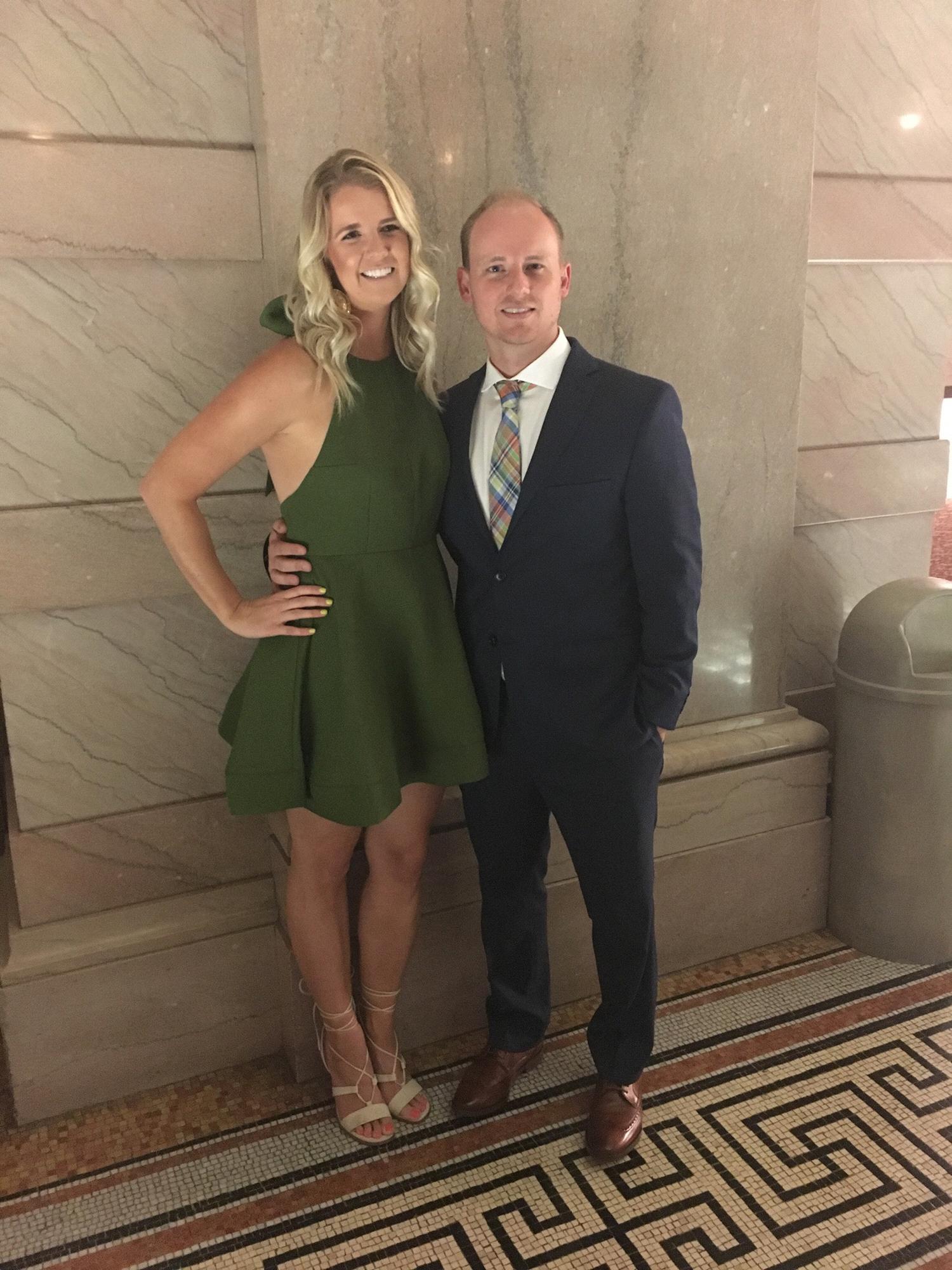 Our first gala together out in the public with our relationship. Tyler bought his first suit!