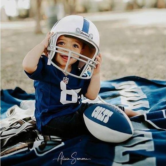 And Corey may just play for the Colts someday.
