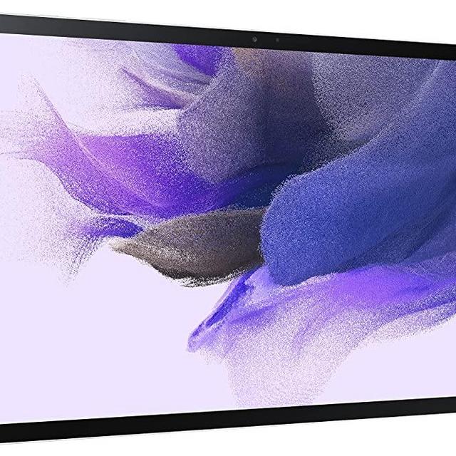 Samsung Electronics Galaxy Tab S7 FE 2021 Android Tablet 12.4” Screen WiFi 64GB S Pen Included Long-Lasting Battery Powerful Performance, Mystic Silver