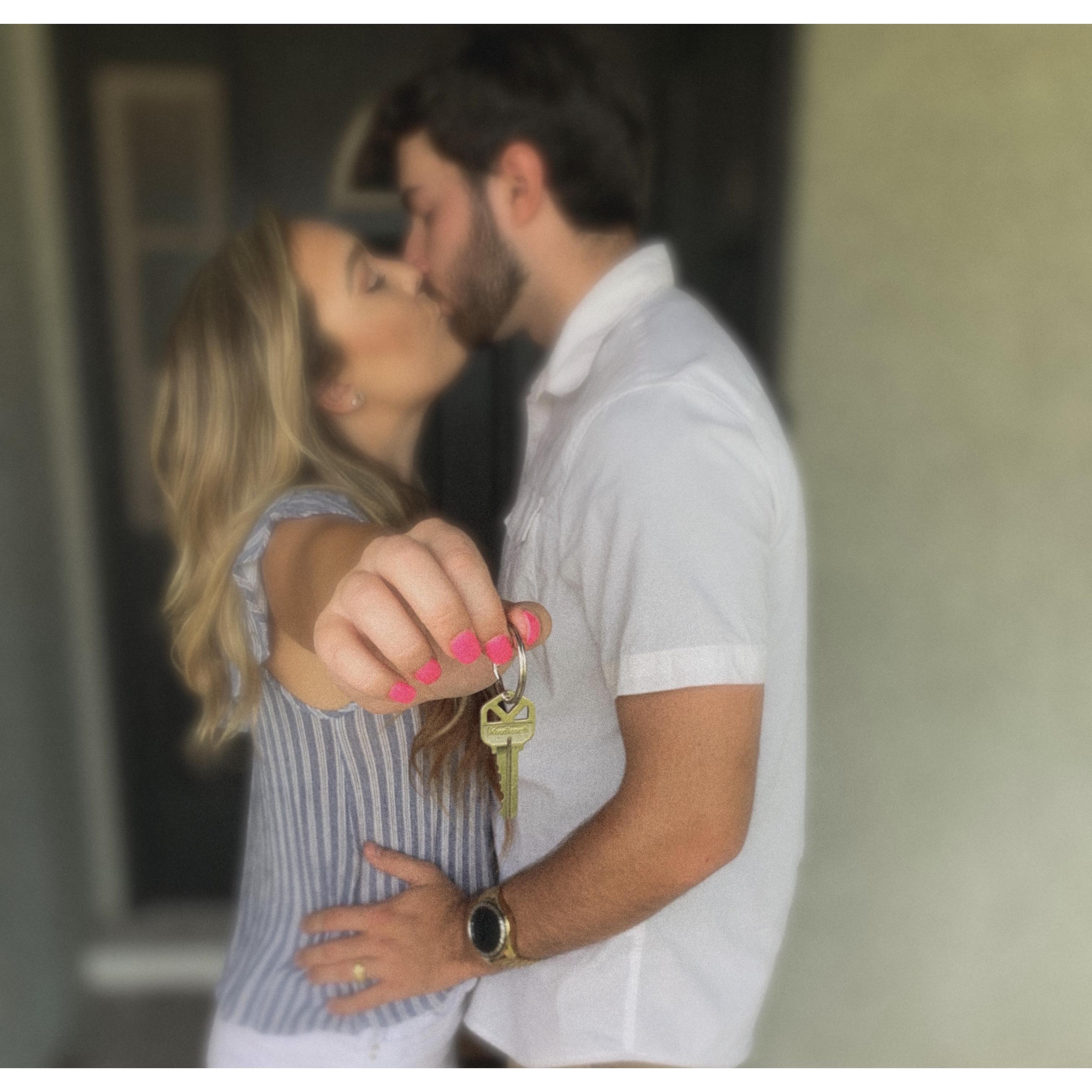 Our first house together