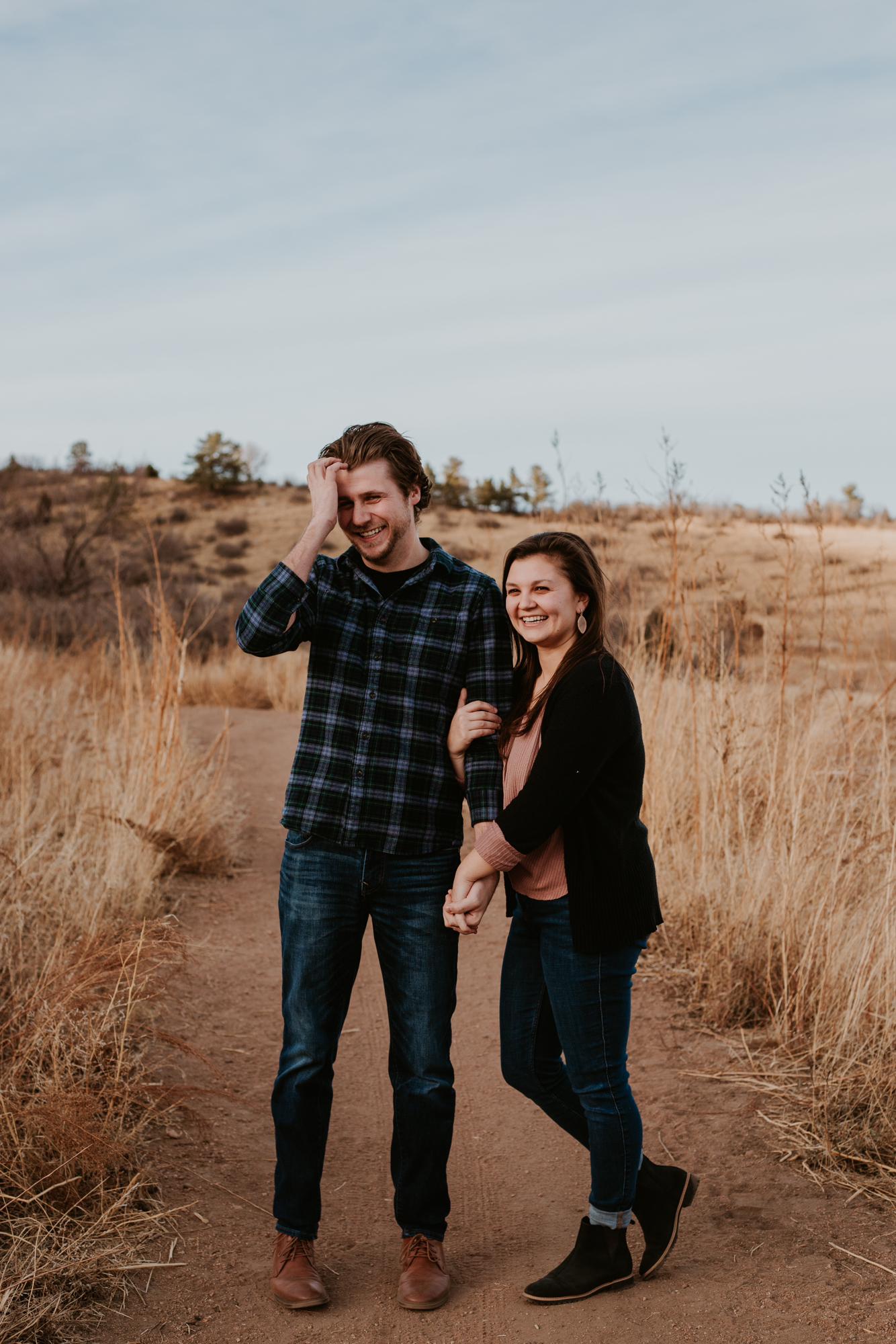 Our (surprise!) engagement shoot, December 2021