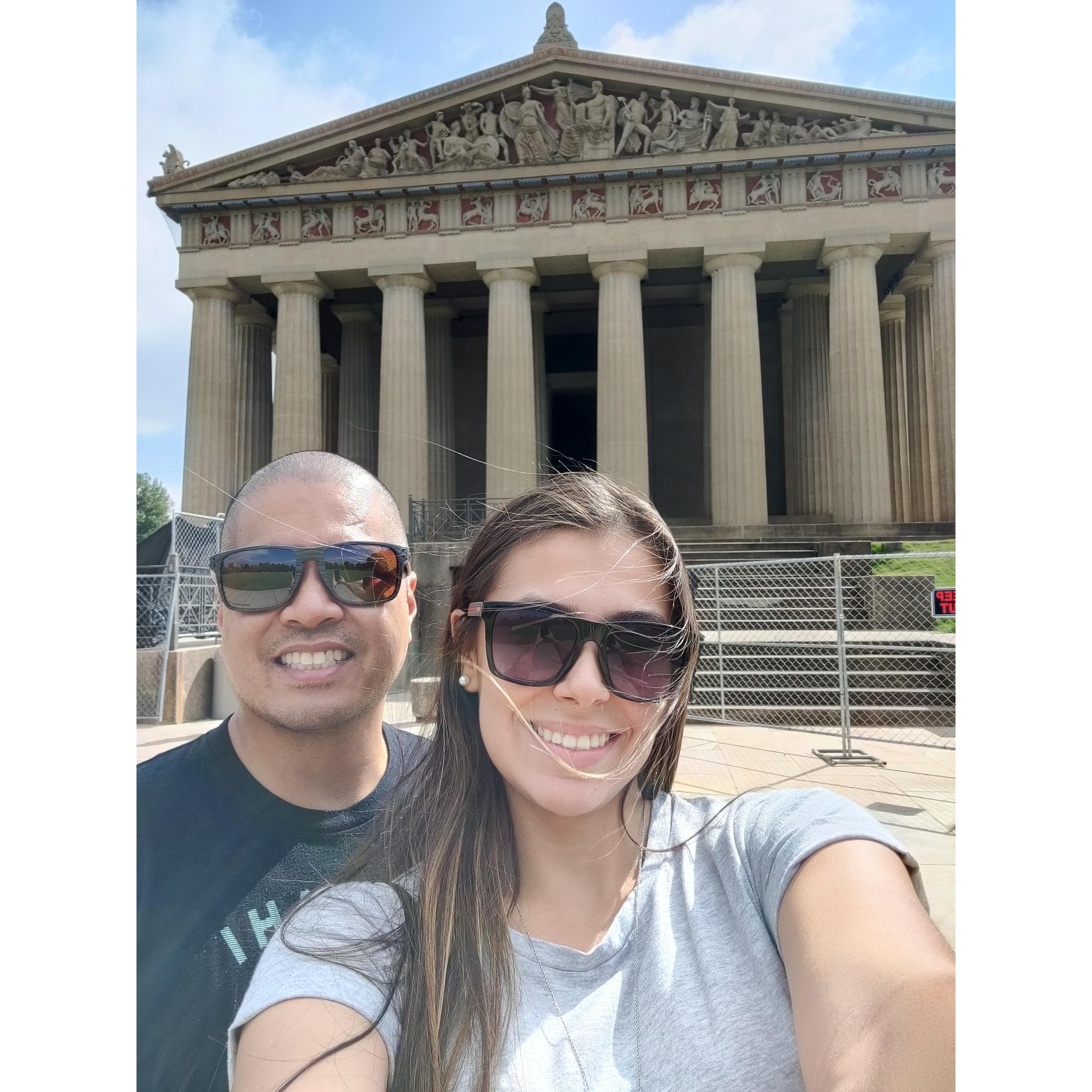 Parthenon in Nashville 2020