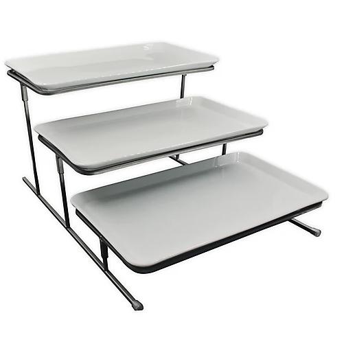 Our Table Hayden 3-Step Rectangular Server