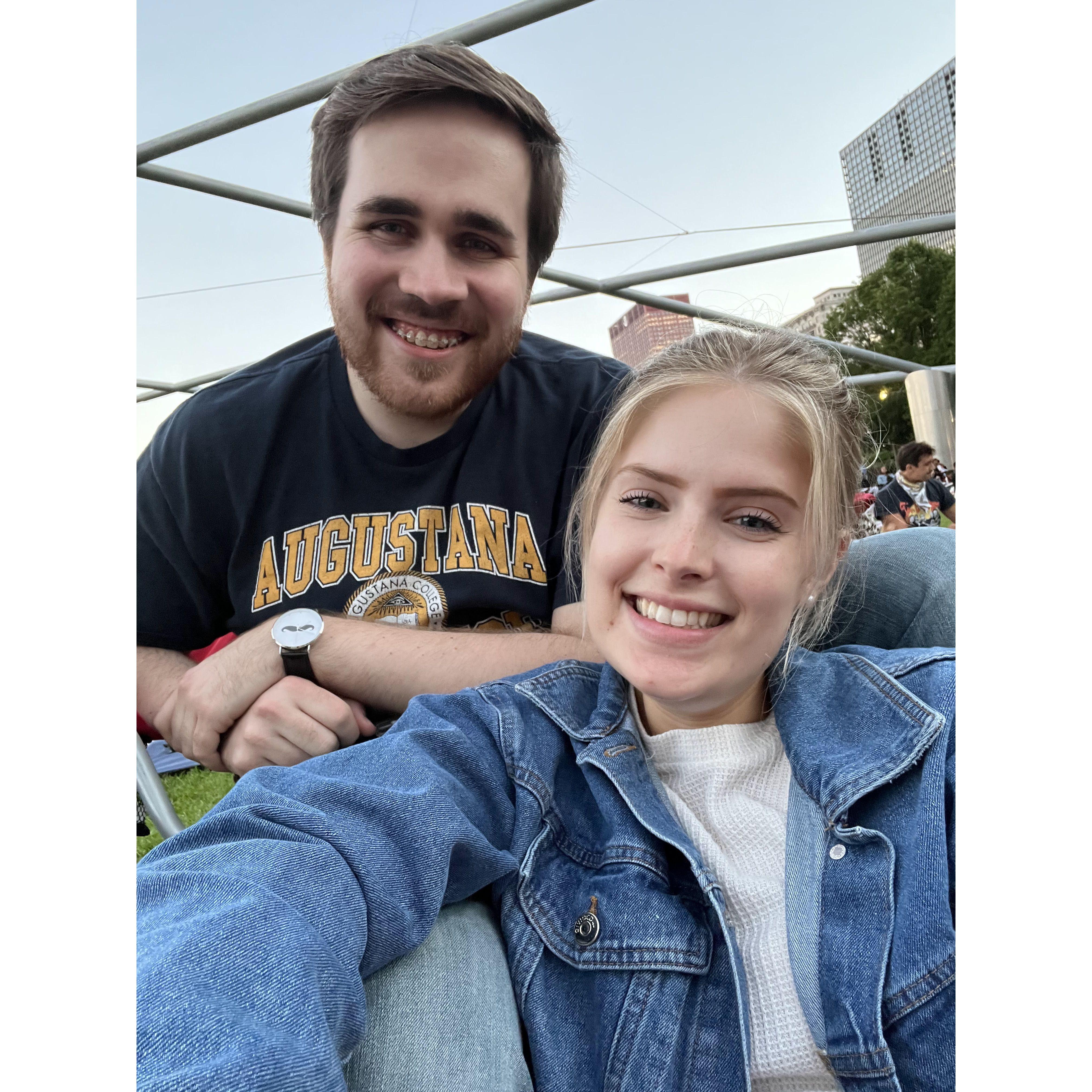 august 2022- millenium park summer movie night