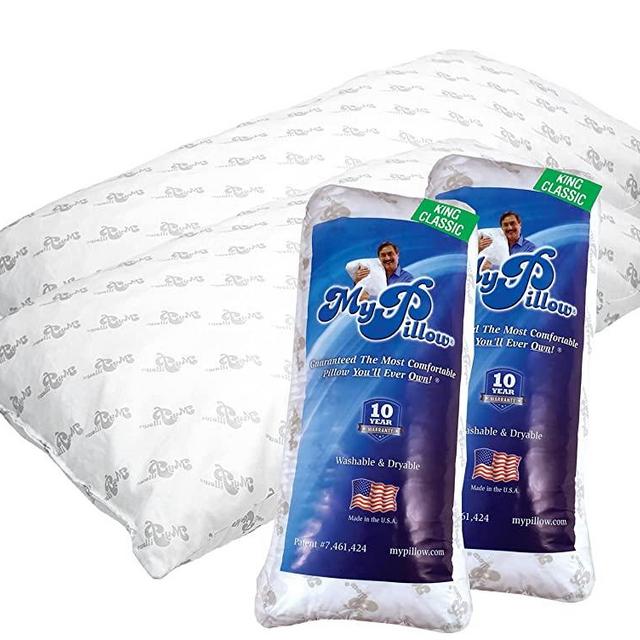 Classic Bed Pillow 2 Pack (King, Firm)
