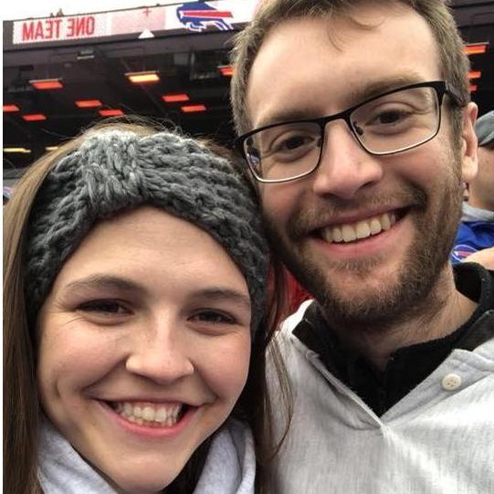 His first NFL game - Buffalo Bills!