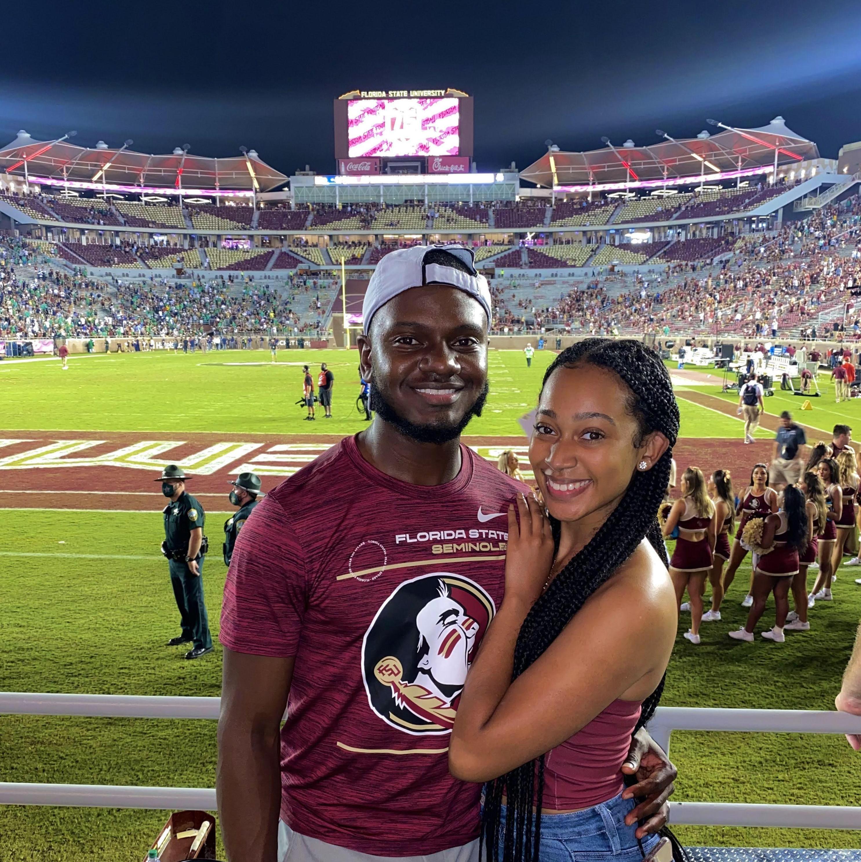 Gale's First Nole Football Game !