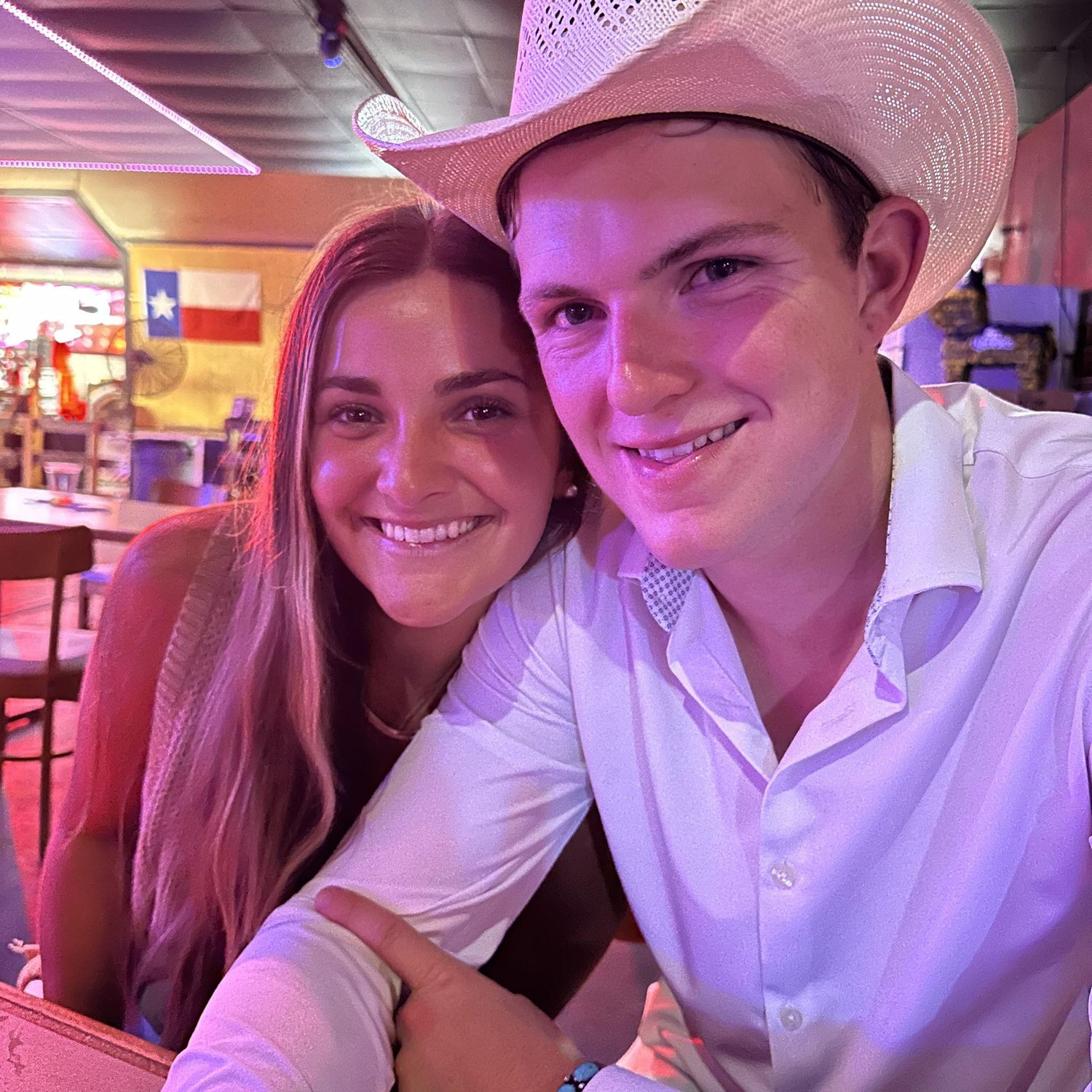 Our favorite kinda date! Dancing to Jake Hooker!