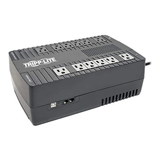 Tripp Lite 750VA UPS Battery Backup, 450W AVR Line Interactive, USB, Ultra-Compact (AVR750U)