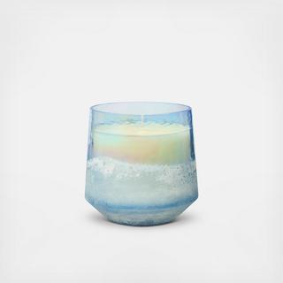 Beautifully Done Baltic Glass Candle