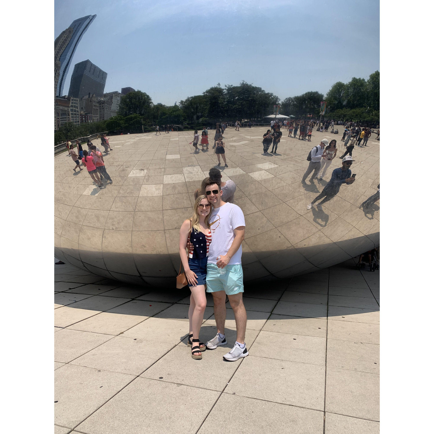 Reagan and Sean visited Chicago often when they were still in school and living in Nebraska - they loved the endless options of things to do
