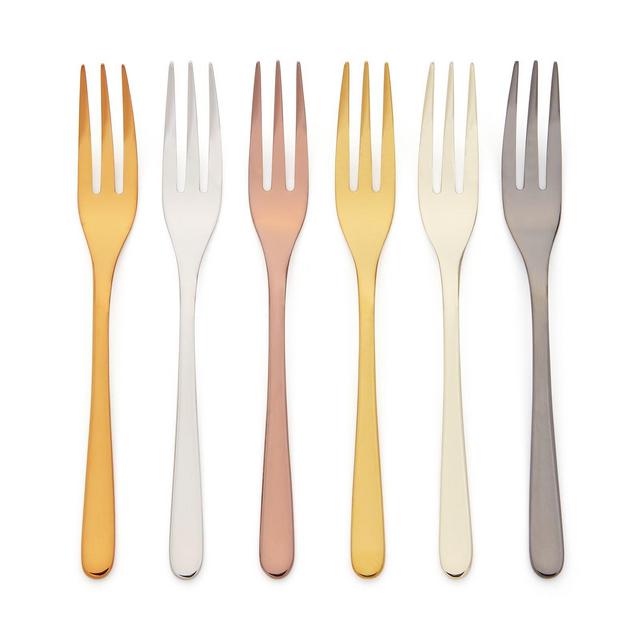 Sambonet Mix & Play 6-Piece Cake Forks Set