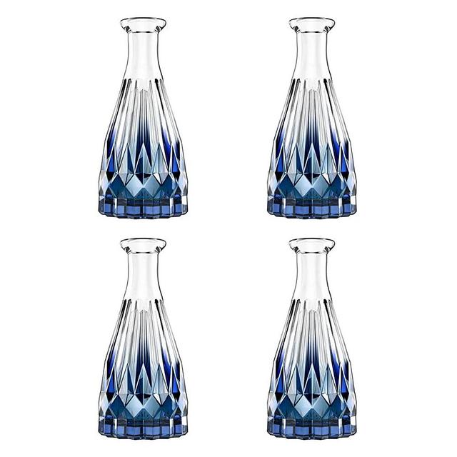 Lewondr Glass Diffuser Bottles, 4PCS 5.7High 150ml 5.1fl oz Diffuser  Bottles for Reed Diffuser Refill Conical Replacement Aroma Bottles  Diffusers