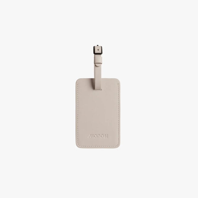 Luggage Tag - Desert Taupe