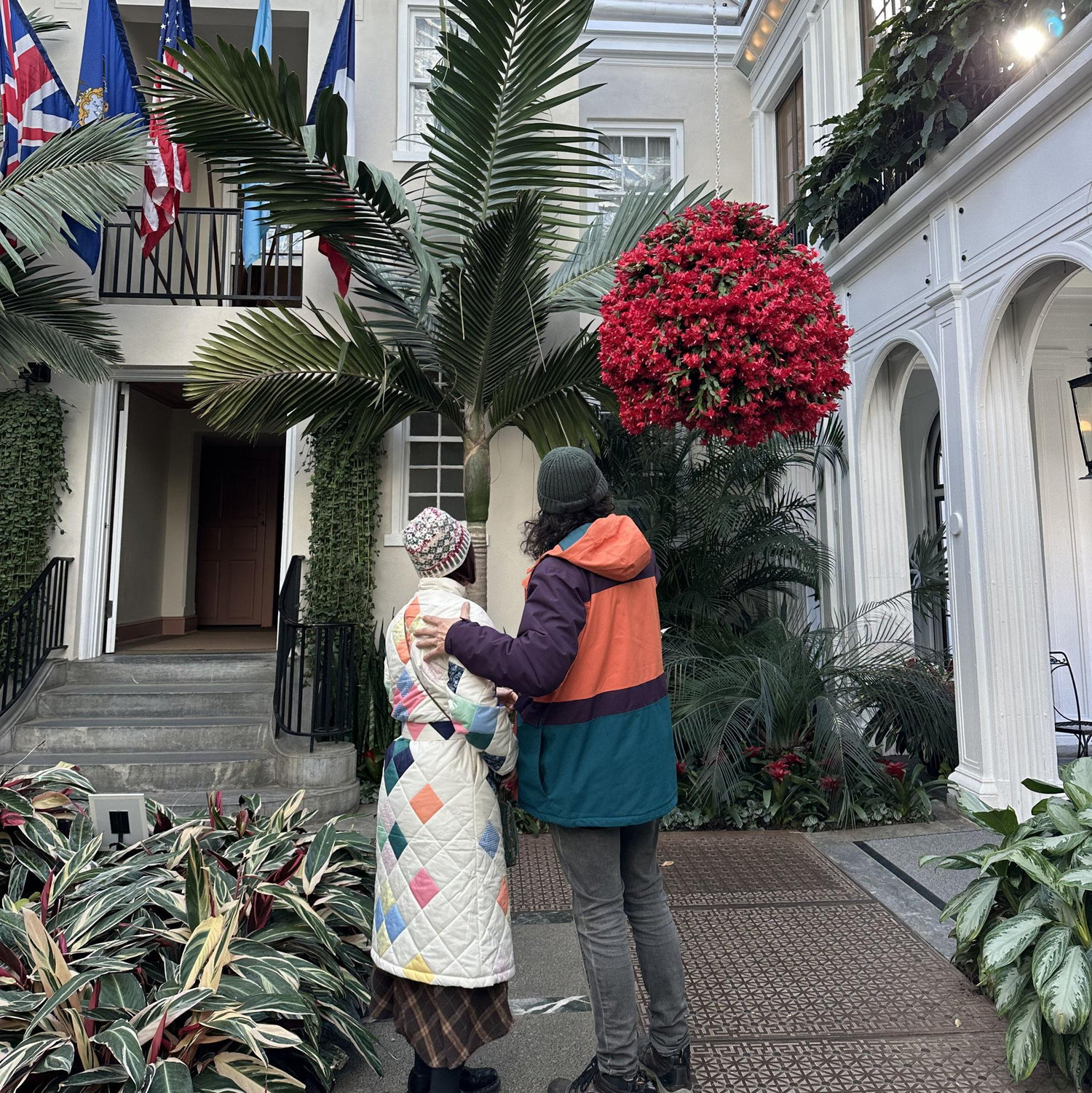 Visiting Longwood Gardens, December 2024