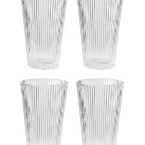 Pilastro drinking glass, 35 cl, 4 pcs, clear